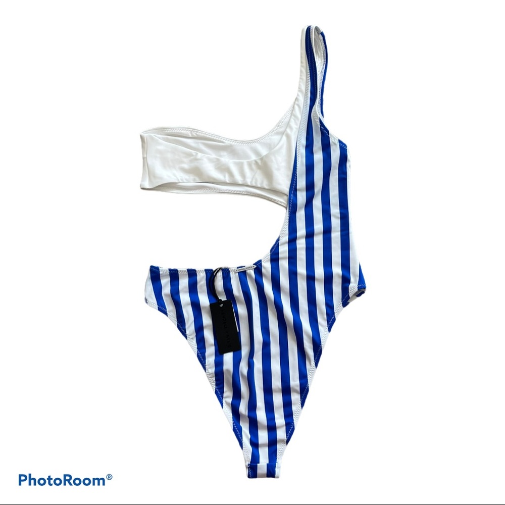 Kendall+Kylie Asymmetrical Swimsuit - Picture 3 of 4